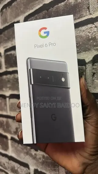 New Google Pixel 6 Pro 256 GB Black