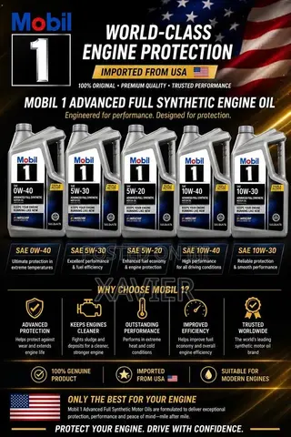 Original Mobil 1 Advanced Full Synthetic. Directly From The Usa