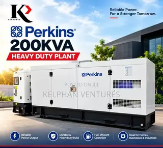 New Heavy Duty Perkins 200KVA Diesel Plant