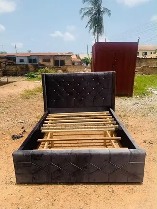 Neatly Arranged Double Bed