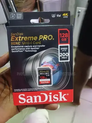 Sandisk Extreme Pro 128gb Sd Cards