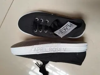 Black Canvas Shoes