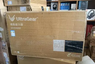 LG Ultragear 32” Qhd, 180hz, 1ms, Hdr, Curved Gaming Monitor