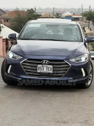 Hyundai Elantra Limited 2018 Blue