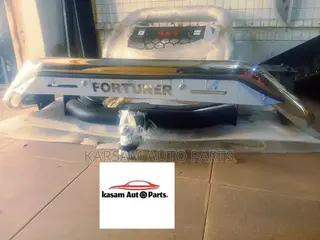 Fortuner Back Towing Guard With Fortuner Writing in It Complete