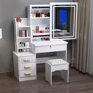 Dressing Mirror Set With LED Light