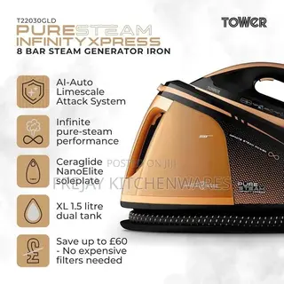 Tower Pure Steam Generator Iron