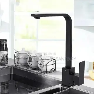 Kitchen Mixer- Black Sink Tap- Kitchen Faucet