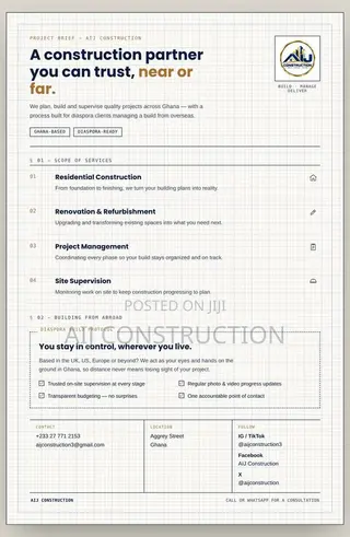 Building and Construction