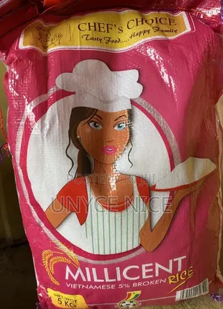 Millicent Rice 5kg Going for 70 Cedis