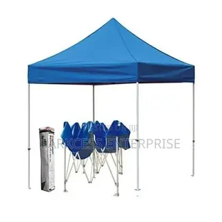 Travelling Tent/Canopy With Sand Bag and Windproof Wire - Blue