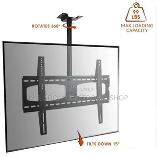 Adjustable Ceiling Wall Mount 32”-55”