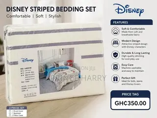 Disney Striped Bedding Set