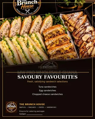 Catering Offer for the Brunch House - Desserts and Sandwiches!