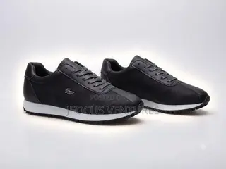 Lacoste Leather Shoe Black/White