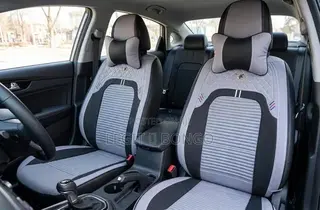 PREMIUM CAR SEAT COVERS - Grey & Black Edition
