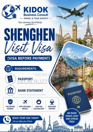 Shengen Visit Visa(Visa Before Payment)