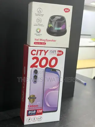 New Itel City 200 128 GB Black