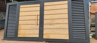 Galvanized Metal Gate