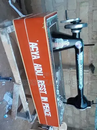 Sewing Machine Shaped Casket
