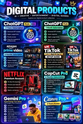 Digital Products | AI, Creative Entertainment Tools