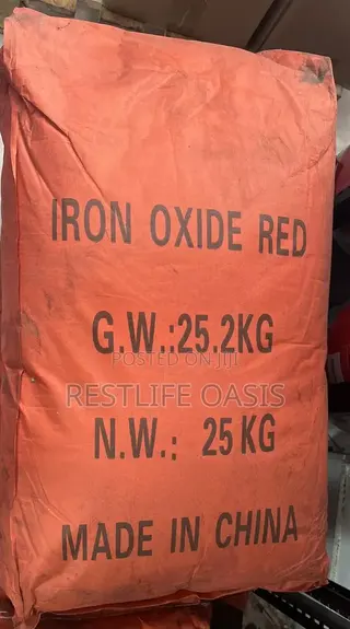 Iron Oxide Red 25kg Stamp Concrete