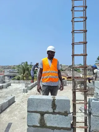 Site Engineer and Supervision Works on Construction Site