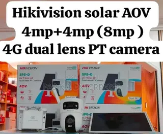 Hikvision AOV Dual Lens 4G Solar Pt Camera