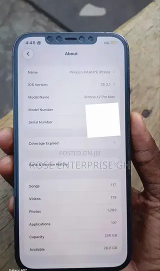 Apple iPhone 12 Pro Max 256 GB Blue