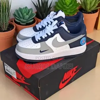 Nike Air Force 1 Low X Paris Saint-Germain (PSG) Sneaker.