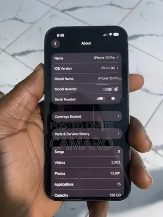 Apple iPhone 13 Pro 128 GB Graphite