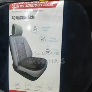 Car & Office Seat Cushion - Velvet Cover, Breathable Pain Relief Pad