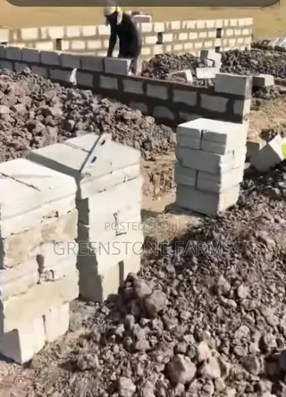 3 Plots Of Land With Footings By The Roadside Around Sege