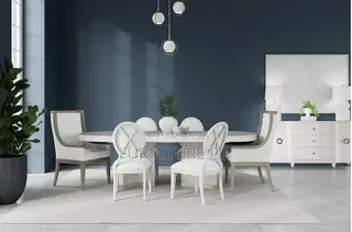 Warlington Dining Set (Table,6 Chairs + Credenza From Macy’S