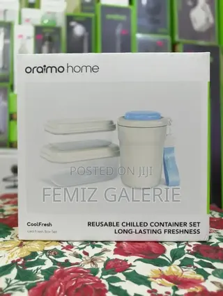 Oraimo CoolFresh Reusable Cooling Iced Fresh Box & Salad Cup Set-3pcs