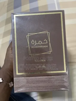 Original Lattafa Khamrah Qahwa Eau De Parfum 100ml Unisex Perfume