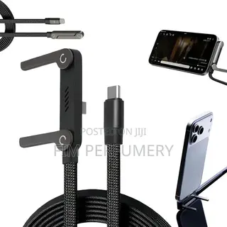 2 in 1 Invisible Holder Charger Cable 240w Fast Charging Cord