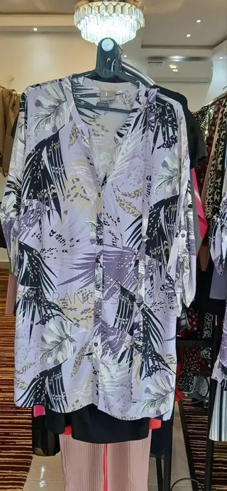 Light Purple Button - Down Blouse