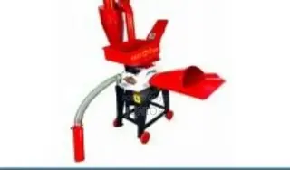 Gasoline 2 in 1, Self Sucking Grinder Chaff Cutter Machine