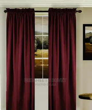 Wine/Maroon Curtains