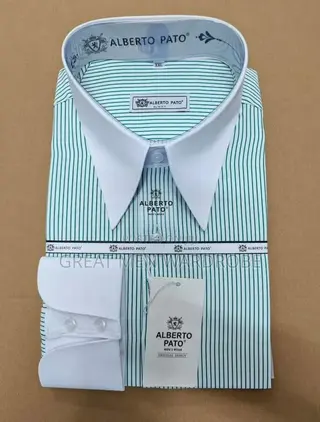 Slim Fit Plain Long Neck