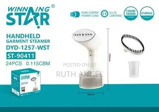 Winning Star Handheld Garment Steamer.
