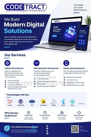 Website and Webapp Development