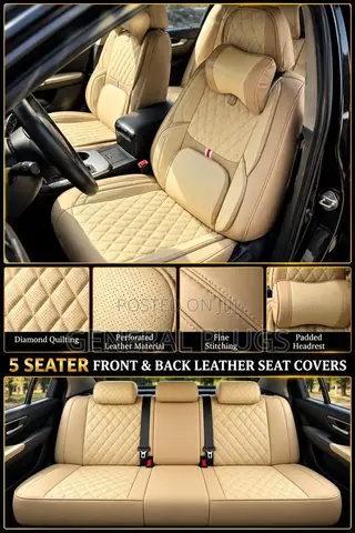 Experience a More Attractive Seating Upgrade ;Front & Back Seat Covers