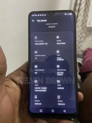 Infinix Smart 7 64 GB Black
