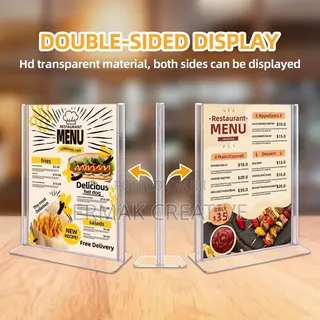 A5 Acrylic Table Display MOQ 20