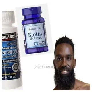 Kirkland Beard Booster +Boitin Hair Booster