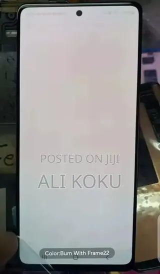 Samsung S20 Fe Screen . 5g With Small Burn