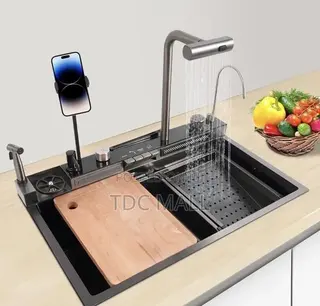 Luxury Smart Italian Sink With Led Lights Display