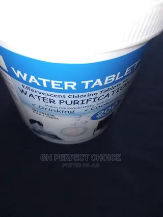 Water Purification Tablet - Kills Bacteria, Settle Dirts